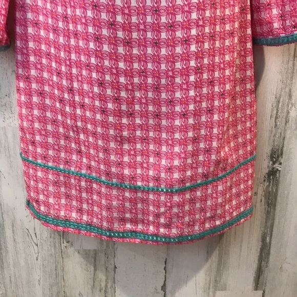 Vineyard Vines Silk Tunic Dress/Size 00 - Picture 3 of 12